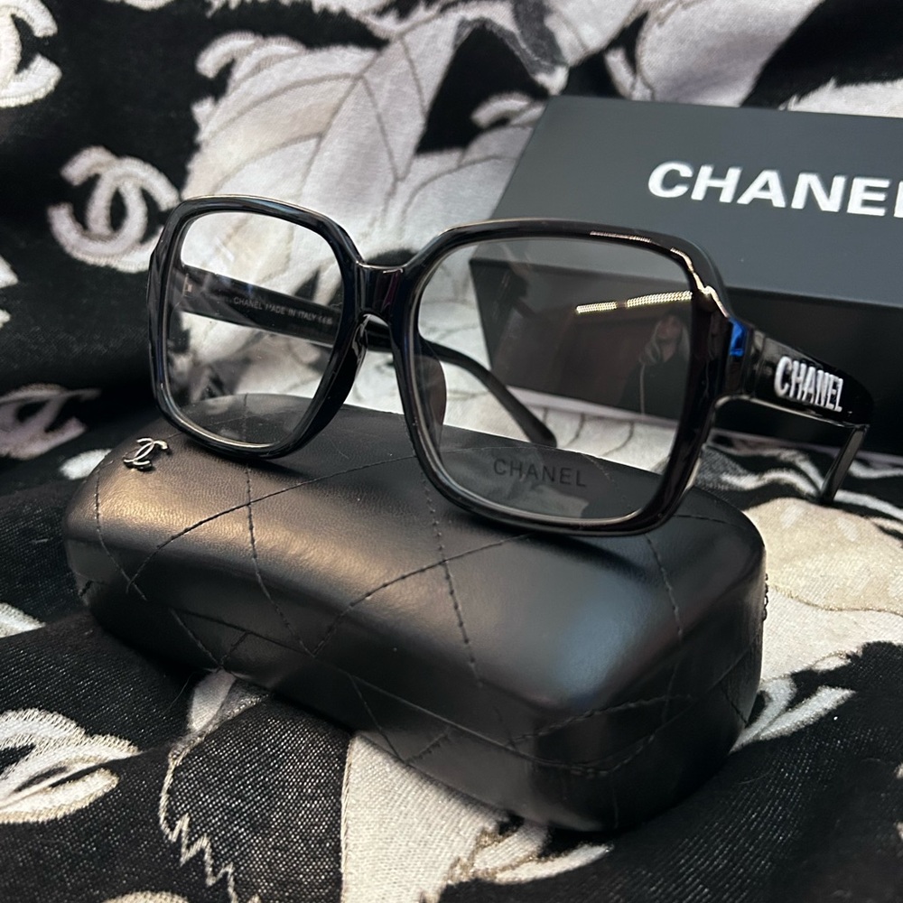 CHANEL Acetate Square Protective Screen Eyewear Model 5408 - Picture 8 of 15